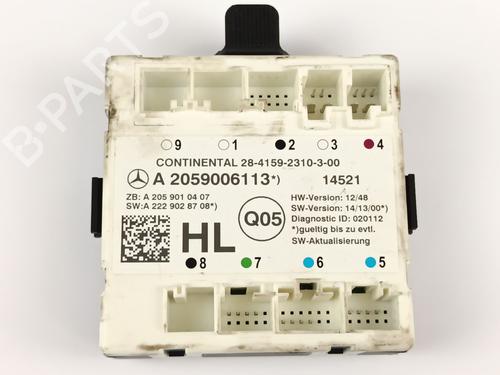 Used Electronic module MERCEDES-BENZ C-CLASS (W205) C 220 BlueTEC / d (205.002, 205.004) (170 hp) 26295329