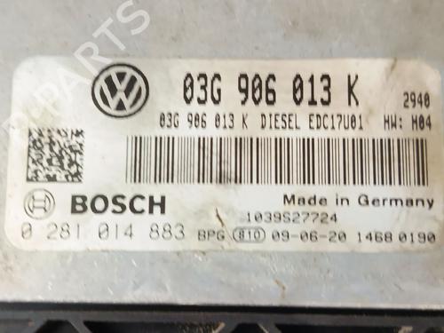 Engine control unit (ECU) SEAT IBIZA IV (6J5, 6P1) 1.9 TDI | BP27623716M57 
