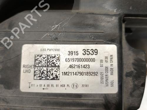 Right headlight OPEL CROSSLAND X / CROSSLAND (P17, P2QO) 1.5 (75) | BP26557026C29 