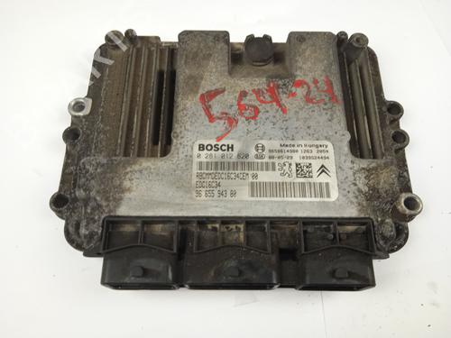 Used Engine control unit (ECU) PEUGEOT PARTNER MPV (5_, G_) 1.6 HDi 75 (75 hp) 19575485