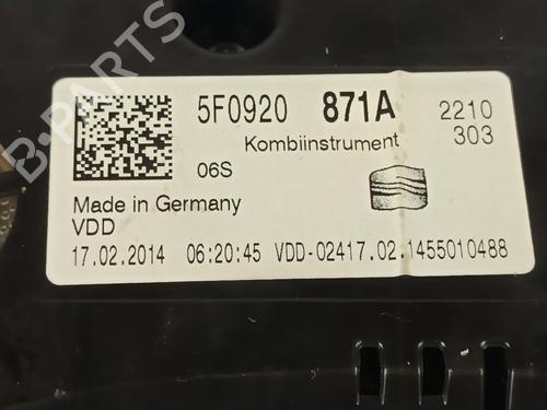 Instrument cluster SEAT LEON (5F1) 2.0 TDI | BP30168898C47 
