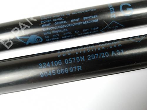 Tailgate lift support RENAULT MEGANE IV Grandtour (K9A/M/N_) 1.5 Blue dCi 115 (K9A6) | BP14350701C138 