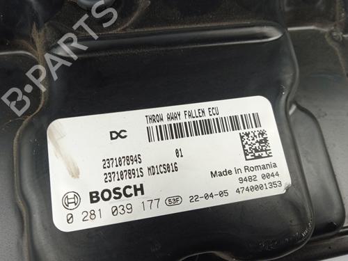 Engine control unit (ECU) RENAULT EXPRESS Box Body/MPV  | BP16767520M57 