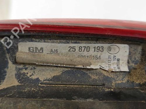Left tailgate light OPEL ASTRA J Saloon 1.7 CDTI (69) | BP33833496C79 - Image 3