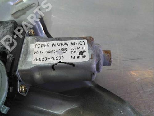 Rear right window mechanism HYUNDAI SANTA FÉ I (SM) 2.0 CRDi | BP10957859C25 