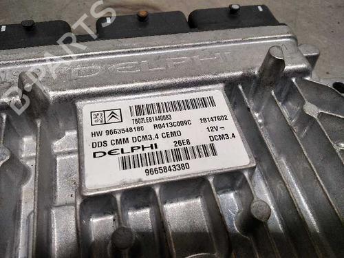 Engine control unit (ECU) CITROËN C5 II (RC_) | BP9981095M57 - Image 3