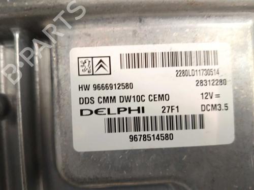 Engine control unit (ECU) PEUGEOT 508 SW I (8E_) 2.0 HDi | BP30507697M57 - Image 3
