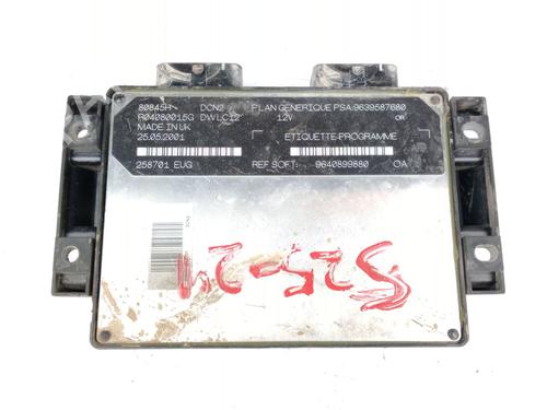 Engine control unit (ECU) PEUGEOT 206 Hatchback (2A/C) 1.9 D | BP19919604M57 