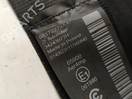 Front right seatbelt OPEL COMBO Box Body/MPV (K9) 1.5 D | BP32134993I25 - Image 2