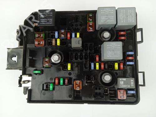 Used Fuse box OPEL CORSA E (X15) 1.4 (08, 68) (90 hp) 13938514