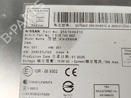 Electronic module NISSAN JUKE (F16_) 1.0 | BP30772859M83 - Image 2