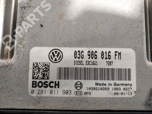 Engine control unit (ECU) VW GOLF V (1K1)  | BP9984038M57 