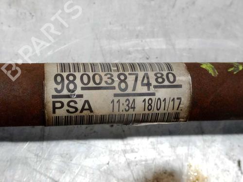 Right front driveshaft PEUGEOT 2008 I (CU_) 1.6 BlueHDi 100 | BP24586705M39 - Image 2
