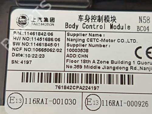 Elektronische module MG MG ZS SUV (AZS1) 1.5 VTi | BP30274289M83