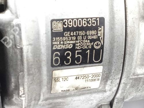 AC compressor OPEL CORSA E (X15) 1.3 CDTI (08, 68) | BP17673265M34 - Image 5