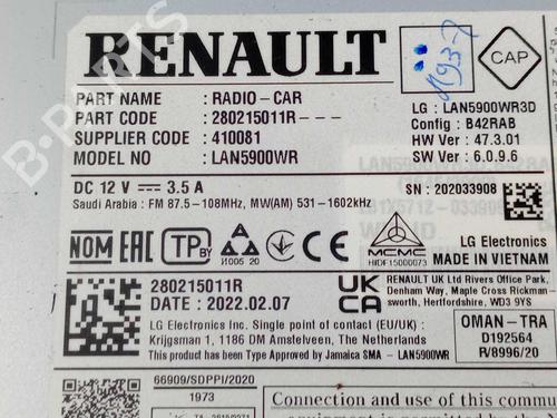 Radio DACIA SANDERO III 1.0 TCe 90 | BP29260557E6 - Image 3