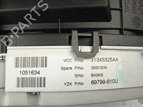 Instrument cluster VOLVO XC60 I SUV (156) D3 / D4 | BP16723655C47 