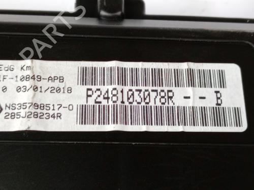 Instrument cluster RENAULT KANGOO / GRAND KANGOO II (KW0/1_) 1.5 dCi 90 (KW05, KW08, KW0G, KW11) | BP20075456C47 