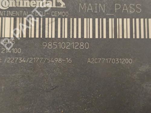 Electronic module PEUGEOT 308 III (FB_, FH_, FP_, F3_, FM_) BlueHDi 130 (FBYHZL, FBYHZT) | BP27457424M83 