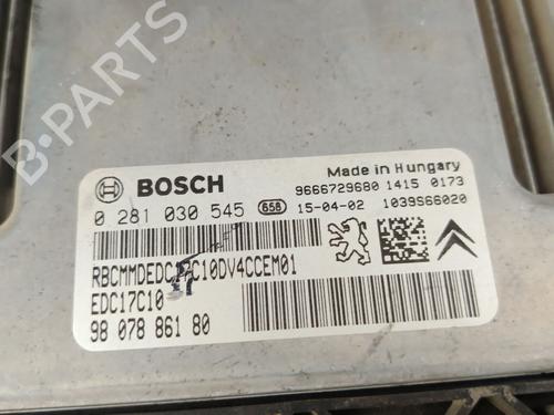 Engine control unit (ECU) PEUGEOT 208 I (CA_, CC_) 1.4 HDi | BP29146480M57 