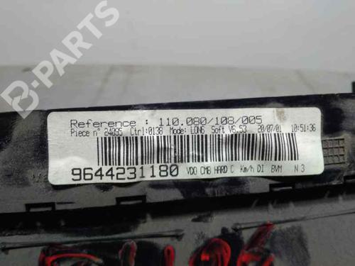 Instrument cluster PEUGEOT 406 (8B)  | BP11249125C47