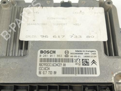 Engine control unit (ECU) CITROËN C4 I (LC_) 1.6 HDi | BP17333065M57 