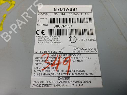 Radio MITSUBISHI L200 / TRITON (KJ_, KK_, KL_)  | BP12993772E6 