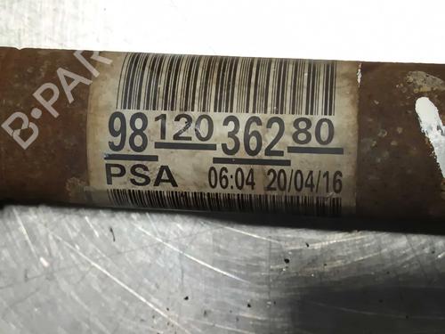 Left front driveshaft CITROËN C-ELYSEE (DD_) 1.6 BlueHDi 100 | BP33184812M38 - Image 4