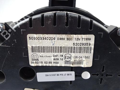 Instrument cluster FIAT 500X (334_) 1.6 D Multijet (334AXA1B, 334AXA11) | BP16967952C47 