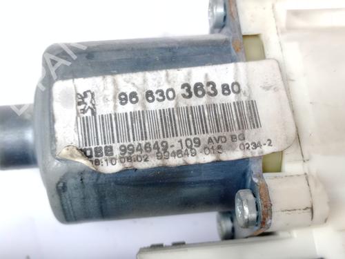 Right front window motor PEUGEOT 407 (6D_) 1.6 HDi 110 (6D9HZC, 6D9HYC) | BP18658832E20 