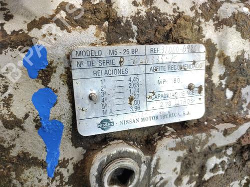 Gearbox NISSAN PATROL III/2 Hardtop (K260) 2.8 D | BP27869633M3 