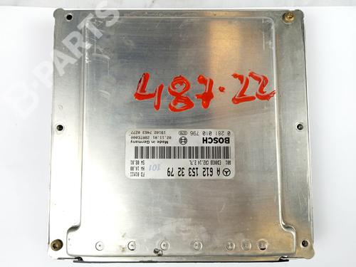 Engine control unit (ECU) MERCEDES-BENZ M-CLASS (W163) ML 270 CDI (163.113) | BP10145553M57 