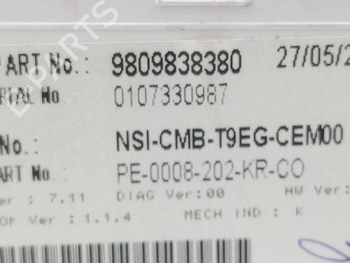 Instrument cluster PEUGEOT 308 II (LB_, LP_, LW_, LH_, L3_) 1.6 HDi 100 | BP19801843C47 
