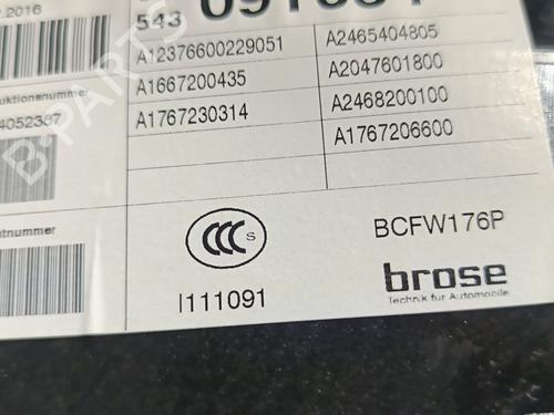 Front right window mechanism MERCEDES-BENZ A-CLASS (W176) A 220 d (176.003) | BP36051163C23 - Image 3