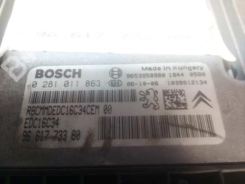 Engine control unit (ECU) CITROËN C4 I (LC_)  | BP9995498M57 