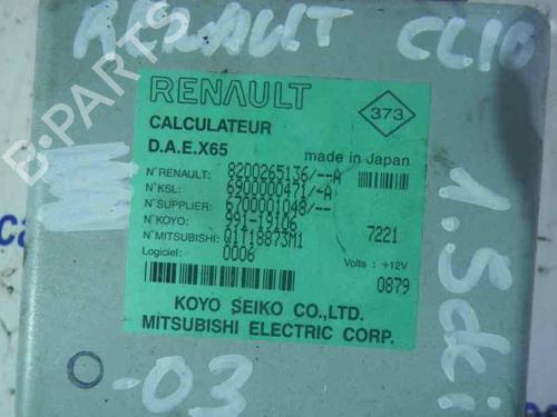 Electronic module RENAULT CLIO II (BB_, CB_)  | BP14352031M83 