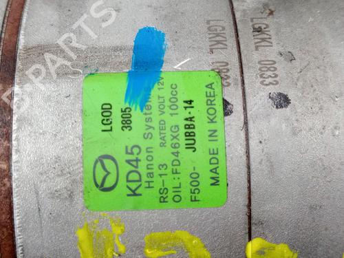 AC compressor MAZDA 3 Saloon (BM_, BN_) 1.5 D (BMLFP, BMLFS) | BP29260826M34 