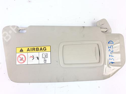 Used Right sun visor RENAULT SCÉNIC III (JZ0/1_) 1.2 TCe (JZ16) (132 hp) 30733908