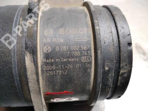 Mass air flow sensor BMW 1 (E87) 116 d | BP9979697M95 