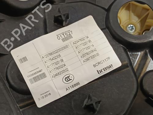 Rear left window mechanism MERCEDES-BENZ CLA Coupe (C117) CLA 200 CDI / d (117.308) | BP29123646C24 
