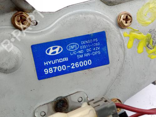 Rear wiper motor HYUNDAI SANTA FÉ I (SM) 2.0 CRDi 4x4 | BP29285340M102 