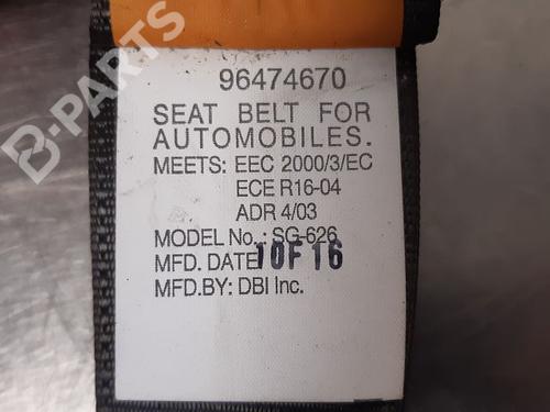 Front right belt tensioner CHEVROLET CAPTIVA (C100, C140) 2.0 D | BP9332657C88 