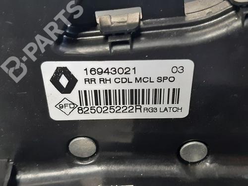 Rear right lock RENAULT MEGANE IV Hatchback (B9A/M/N_) 1.6 dCi 130 (B9A4) | BP9334718C99 