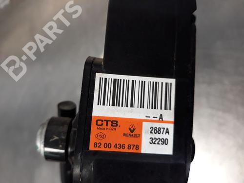 Pedal RENAULT KANGOO / GRAND KANGOO II (KW0/1_) 1.5 dCi 90 (KW05, KW08, KW0G, KW11) | BP9327581I4 