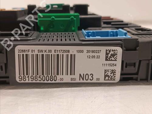 Fuse box PEUGEOT 2008 I (CU_) 1.2 THP 110 / PureTech 110 | BP30313673E1