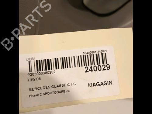 Tailgate MERCEDES-BENZ C-CLASS Coupe (CL203) C 220 CDI (203.708) | BP17037129C6 