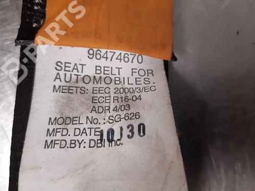 Front right belt tensioner CHEVROLET CAPTIVA (C100, C140) 2.0 D | BP9330282C88 