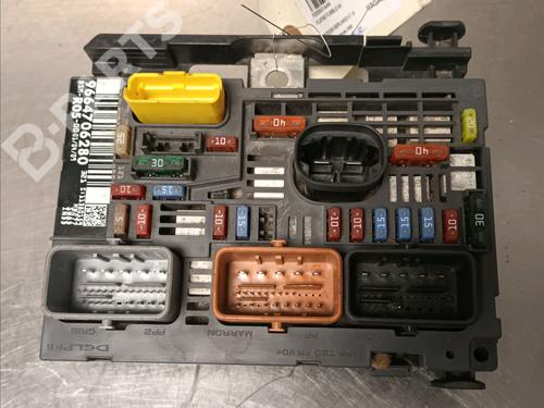 Used Fuse box Fuse box CITROËN BERLINGO Box Body/MPV (B9) 1.6 HDi 90 16V (90 hp) 11125855 11125855