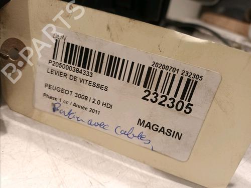 Gear lever PEUGEOT 3008 I MPV (0U_) 2.0 HDi | BP17371077M90 