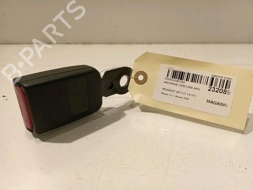 Used Seat buckle PEUGEOT 207 CC (WD_) 1.6 16V (120 hp) 16202459